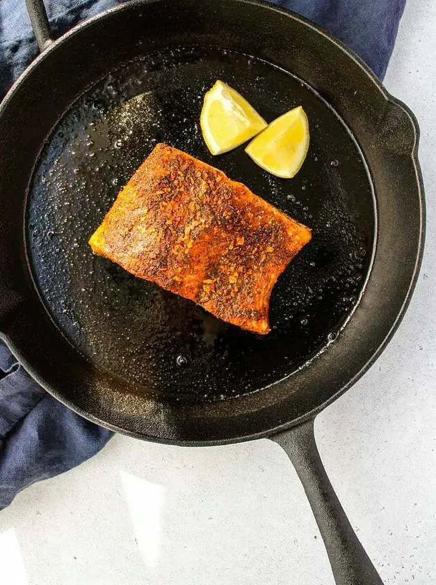 Cast Iron Skillet Salmon