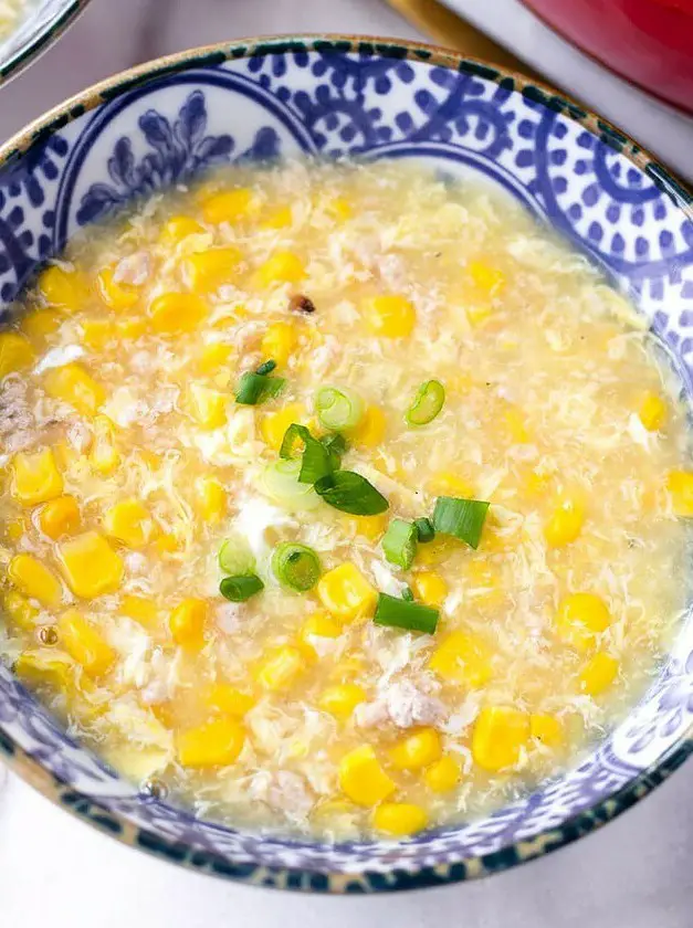 Chinese Corn Chicken Soup