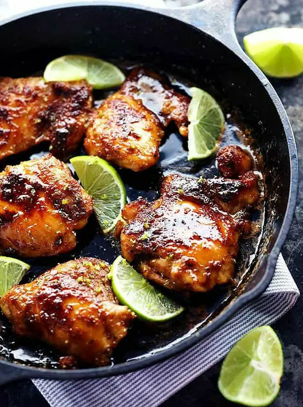 Skillet Honey Lime Chicken