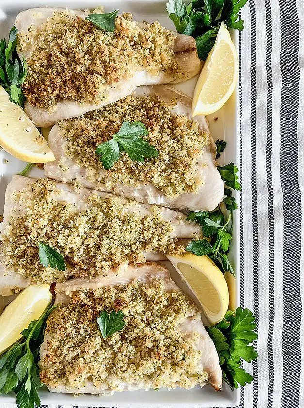 Panko-Crusted Whitefish