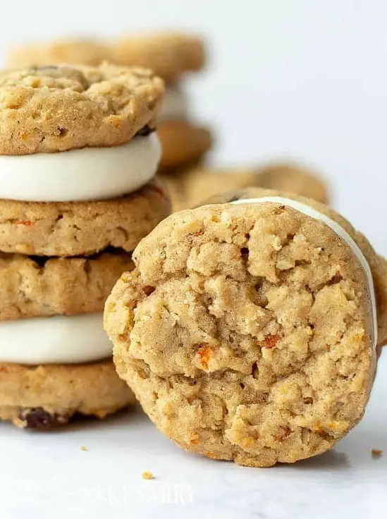 Oatmeal Raisin Carrot Cookies