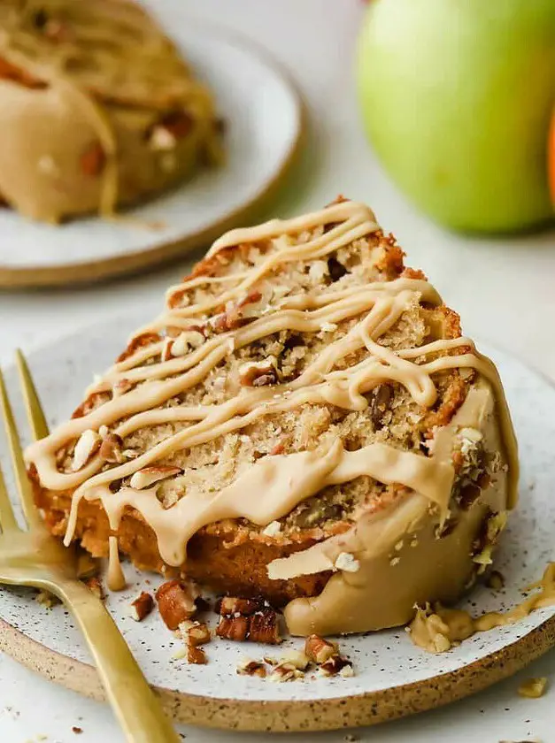 Praline Apple Bundt Cake