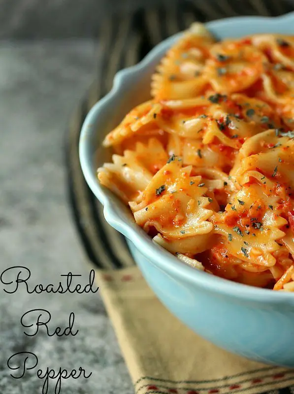 Roasted Red Pepper Pasta