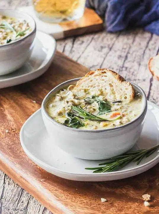 Creamy Chicken and Wild Rice Soup