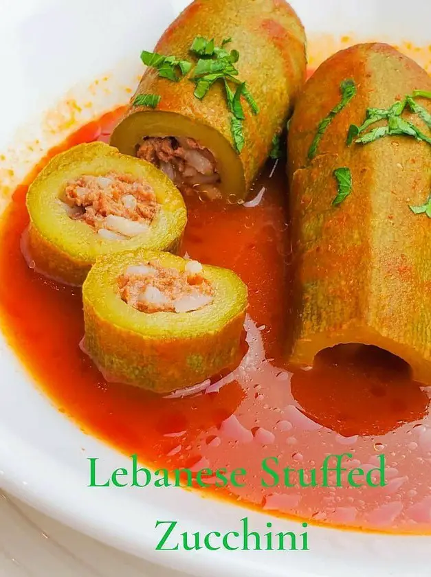 Lebanese Stuffed Zucchini