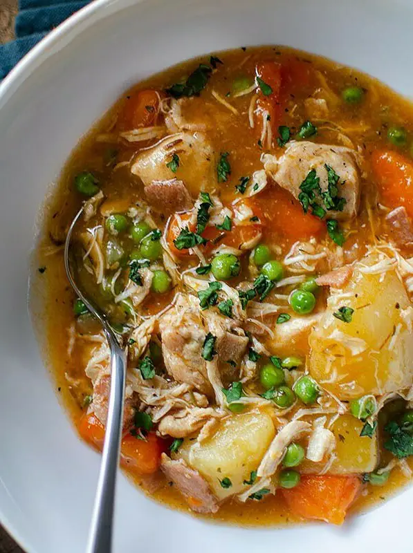 Pressure Cooker Chicken Stew