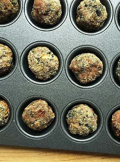 Homemade Baked Meatballs