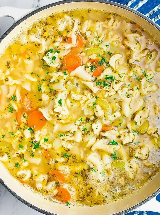 Vegan Chicken Noodle Soup