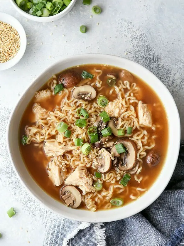 Easy Chicken Ramen Soup