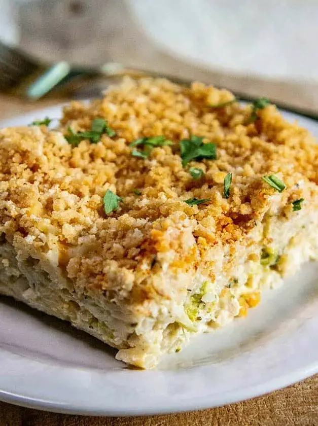 Chicken Broccoli Cheddar Casserole