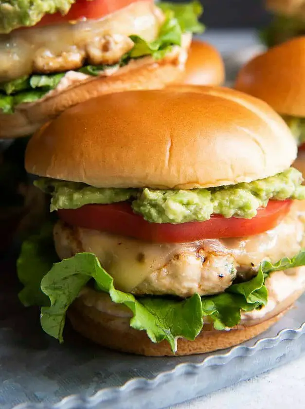 Southwest Ground Chicken Burgers