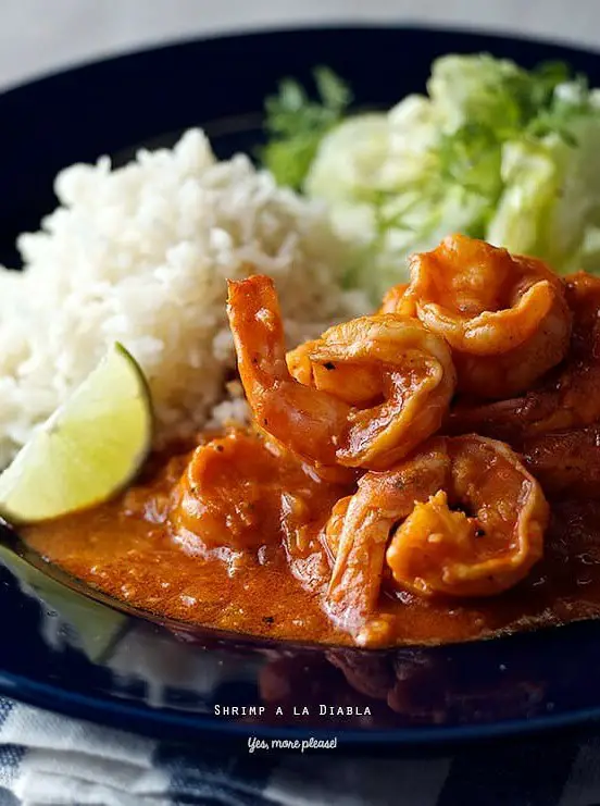 Deviled Shrimp Camarones a La Diabla