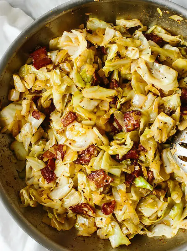 Easy Fried Cabbage