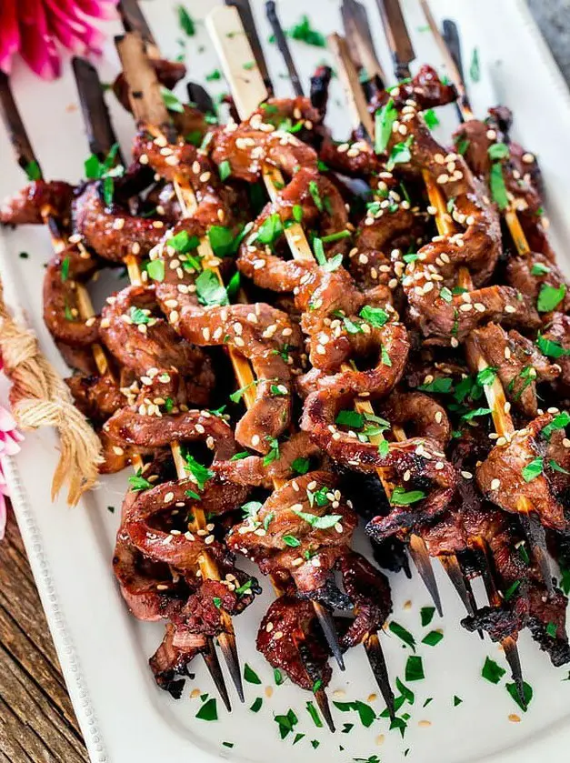 Beef Teriyaki Skewers