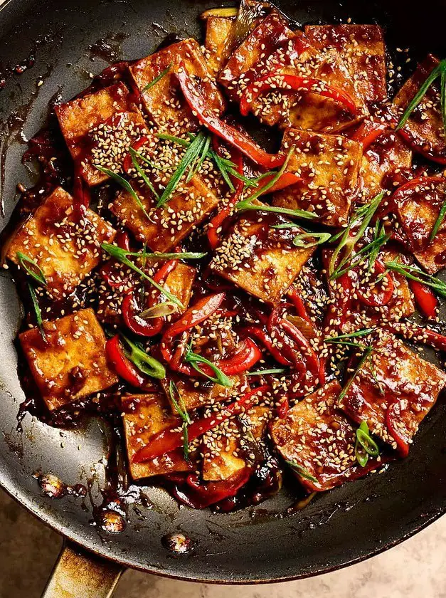 Braised Tofu