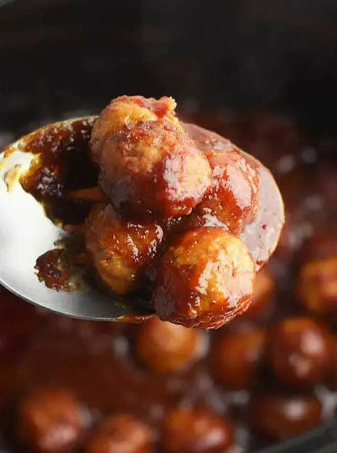 Crock Pot Cranberry Meatballs