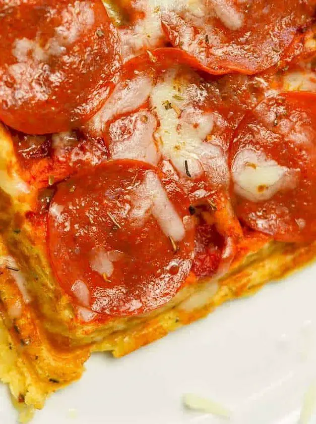 Pepperoni Pizza Chaffle