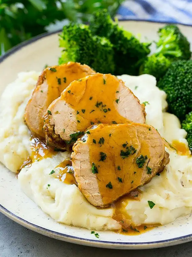 Slow Cooker Pork Tenderloin