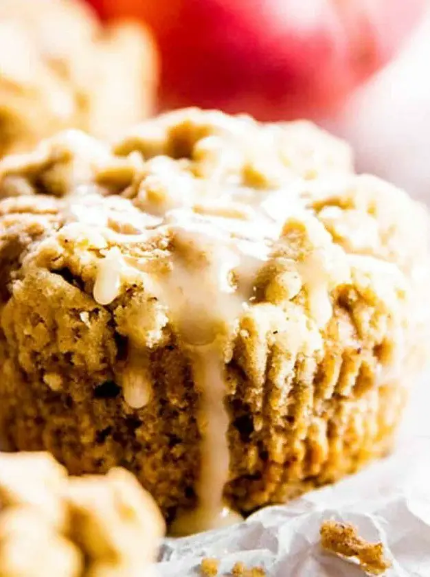 Greek Yogurt Apple Cinnamon Muffins