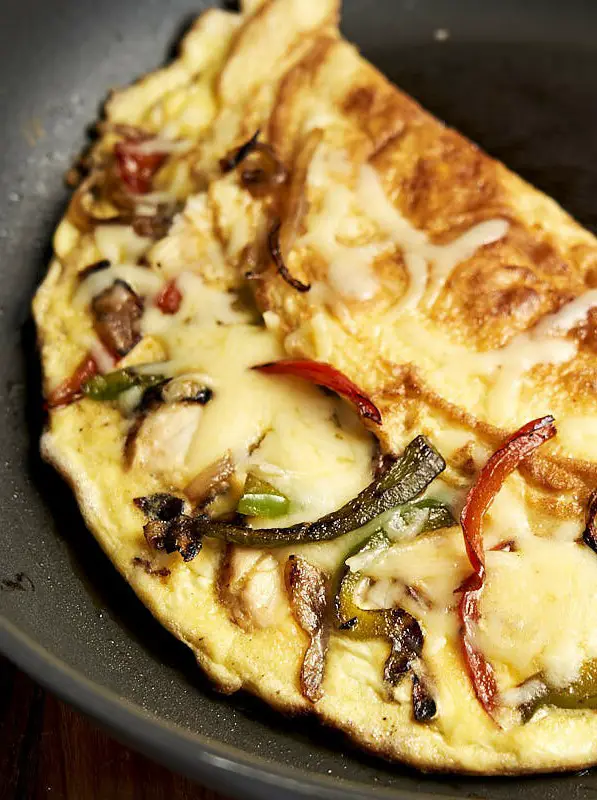 Chicken Fajita Omelette