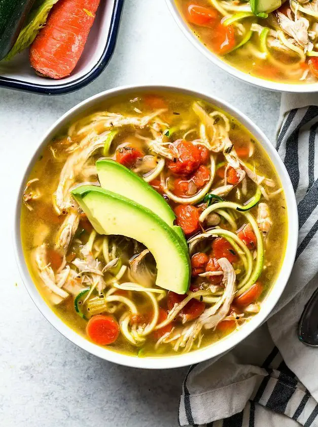 Healthy Paleo Chicken Soup