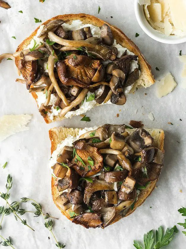 Wild Mushroom Toast