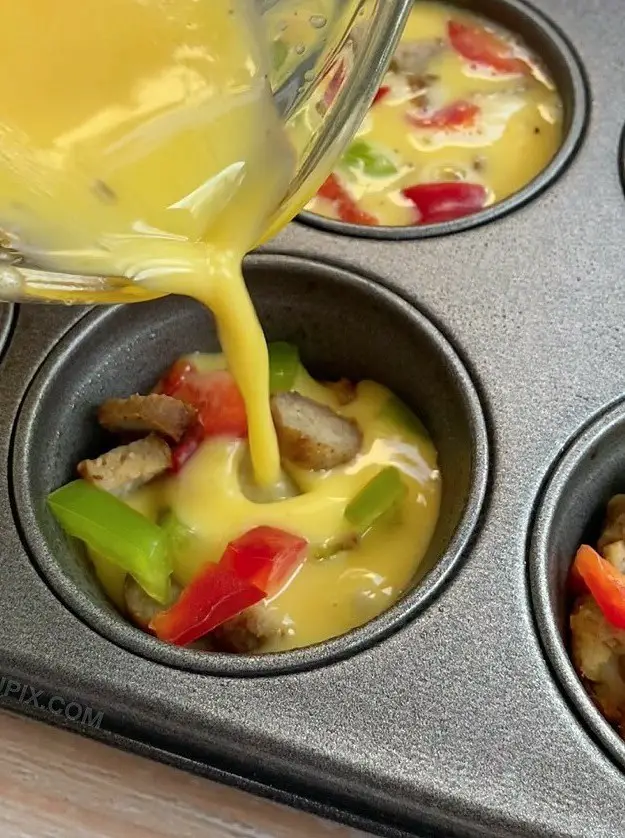 Mini Breakfast Omelets