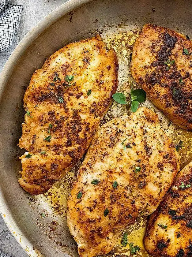 Juicy Stove Top Chicken Breasts