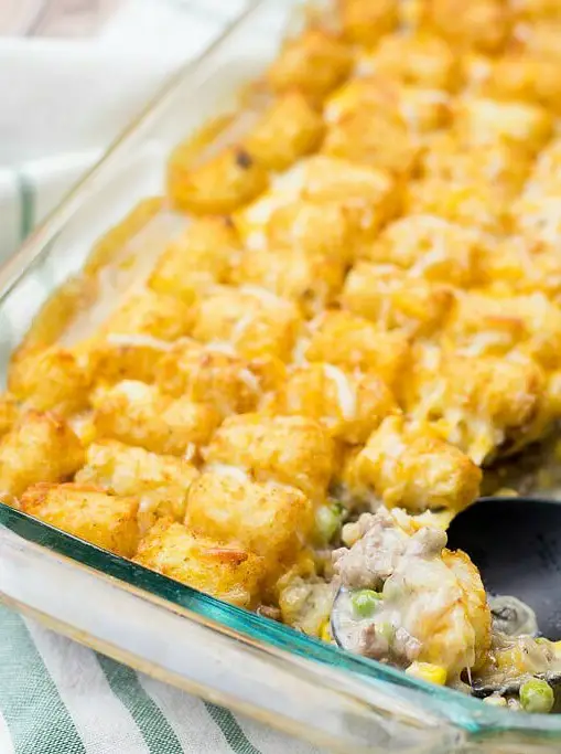 Tater Tot Hotdish