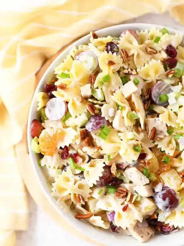 Chicken Bowtie Pasta Salad