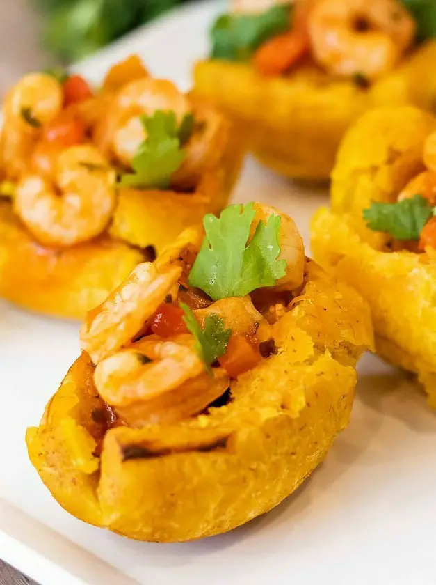 Shrimp Plantain Cups