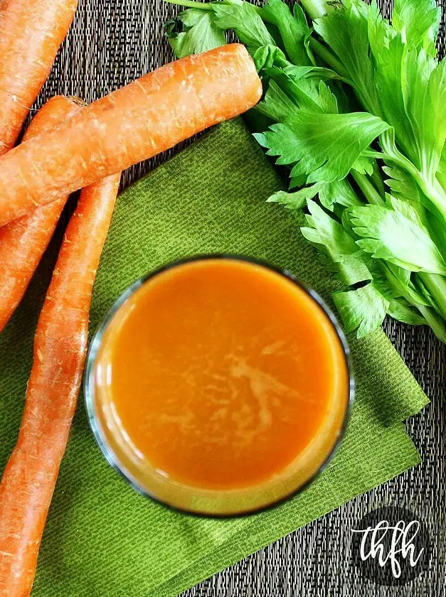 Carrot Apple and Celery Juice