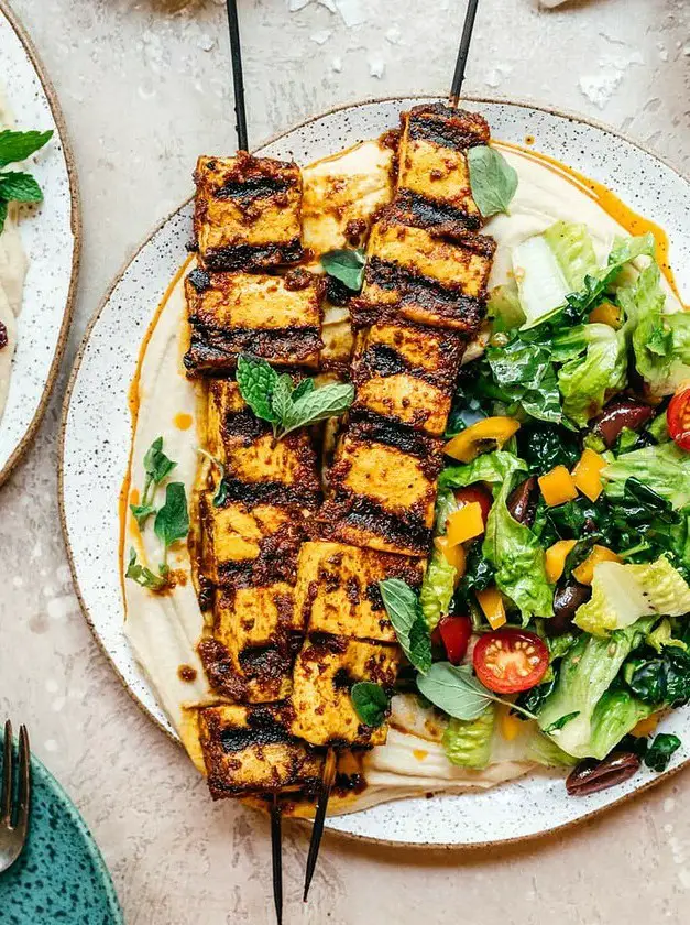 Mediterranean Grilled Tofu