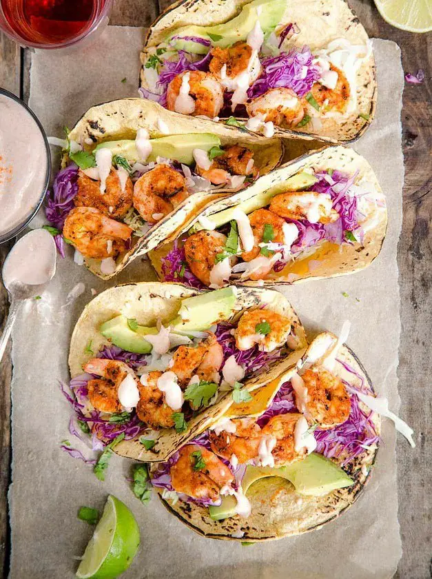 Grilled Shrimp Tacos