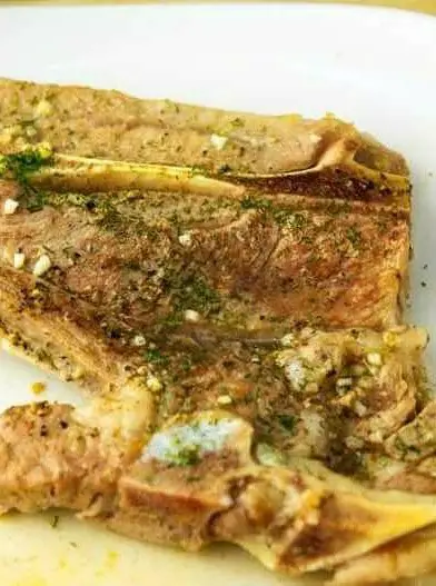 Pan Seared Rosemary Veal Chop