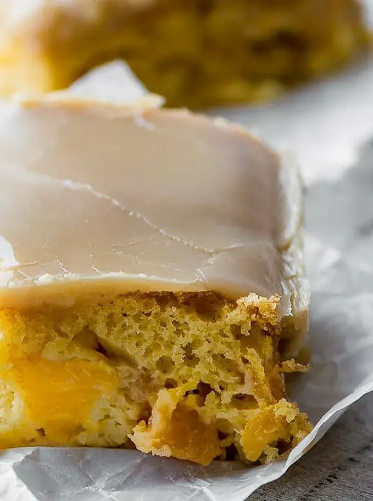 Brown Sugar Peach Cake