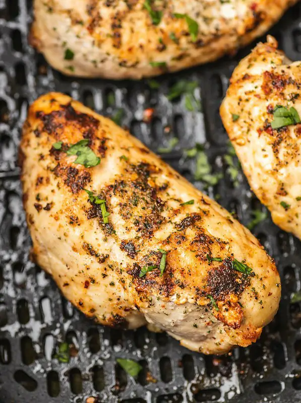 Air Fryer Frozen Chicken Breast