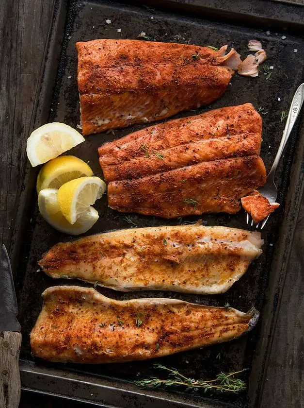 Smoked Trout with Savory Seafood Seasoning