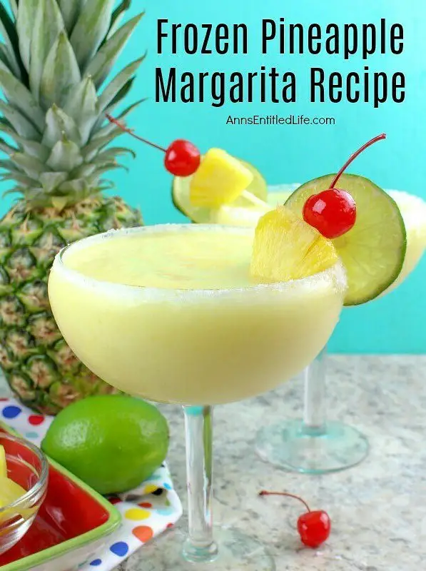 Frozen Pineapple Margarita