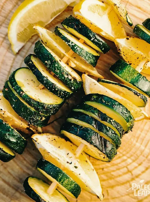 Grilled Zucchini Skewers