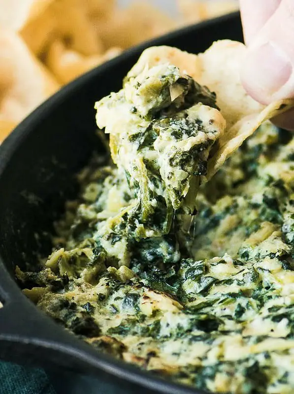 Smokey Spinach Artichoke Dip