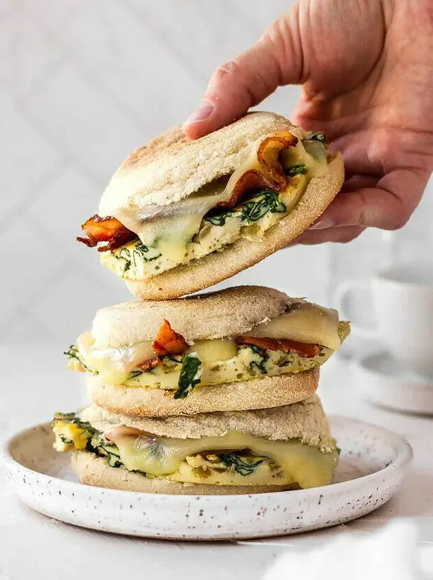 Healthy Breakfast Meal Prep Sandwich