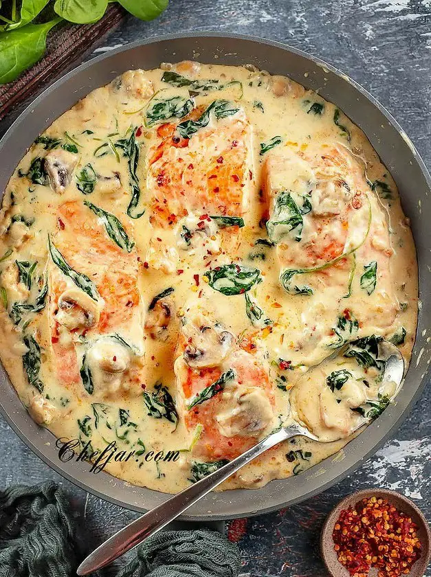 Salmon Florentine