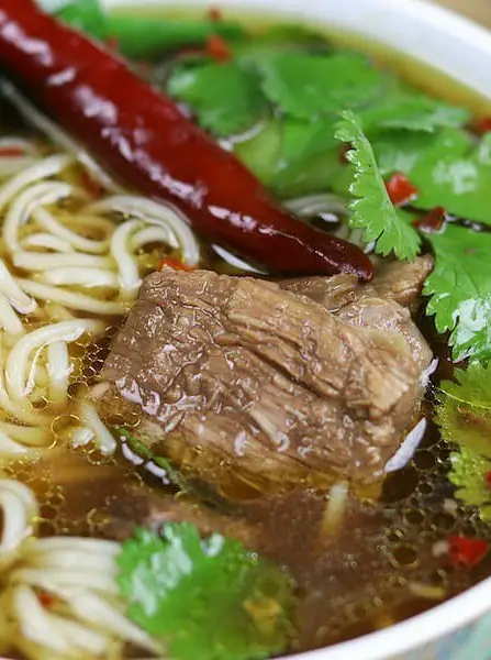 Beef Asian Noodle Soup