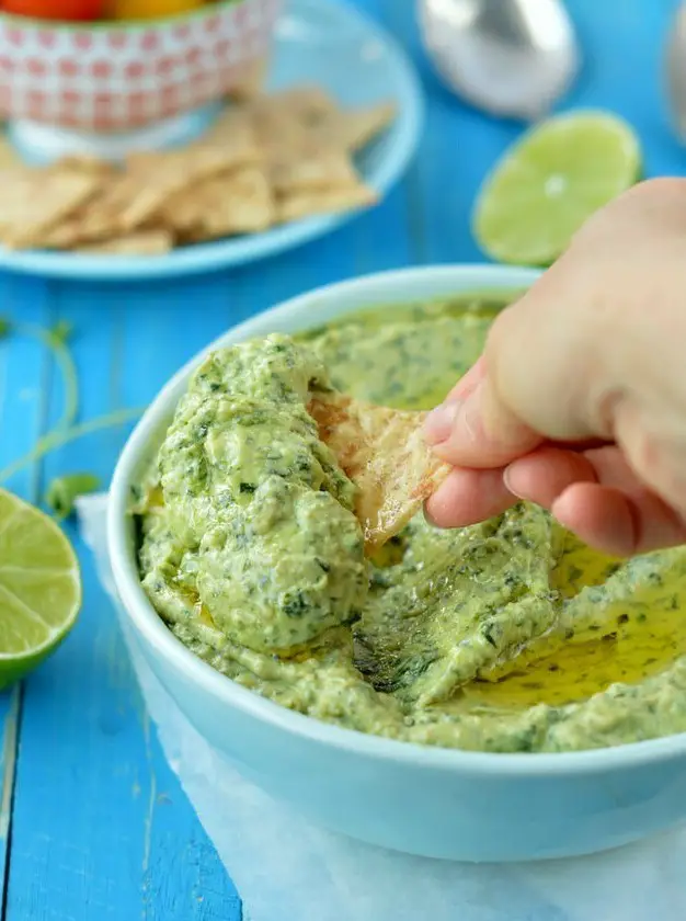 Vegan Spinach Avocado Dip