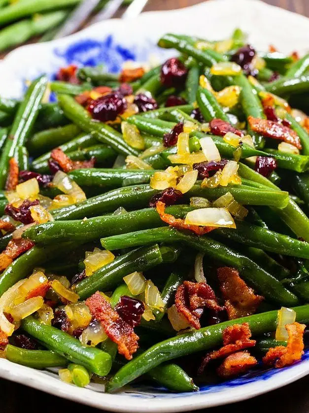 Maple Glazed Green Beans