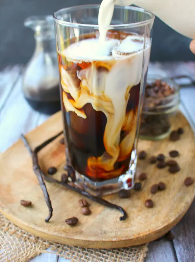 Vanilla Bean Iced Coffee