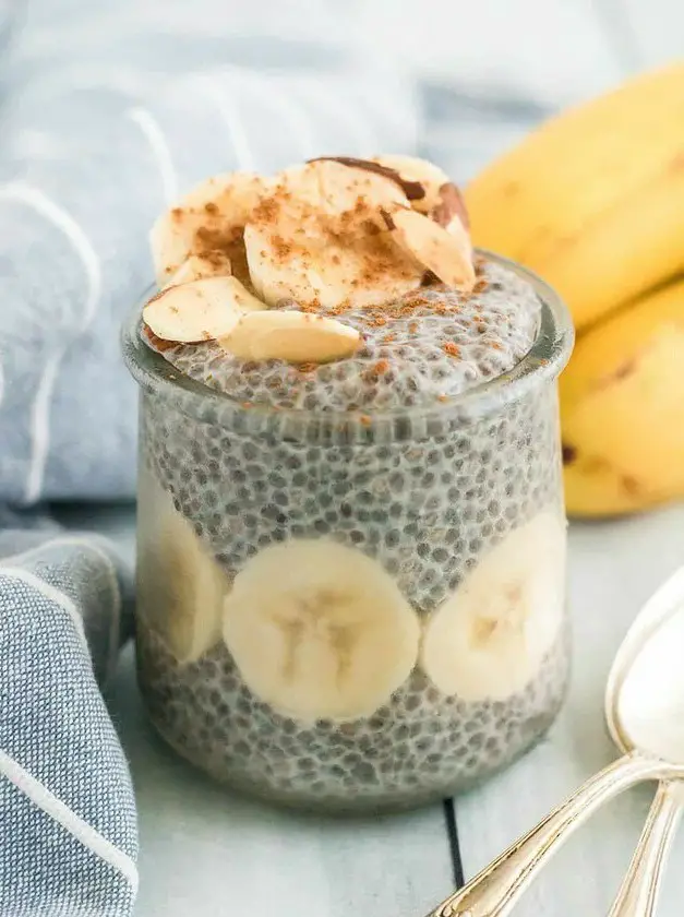 Banana Chia Seed Pudding