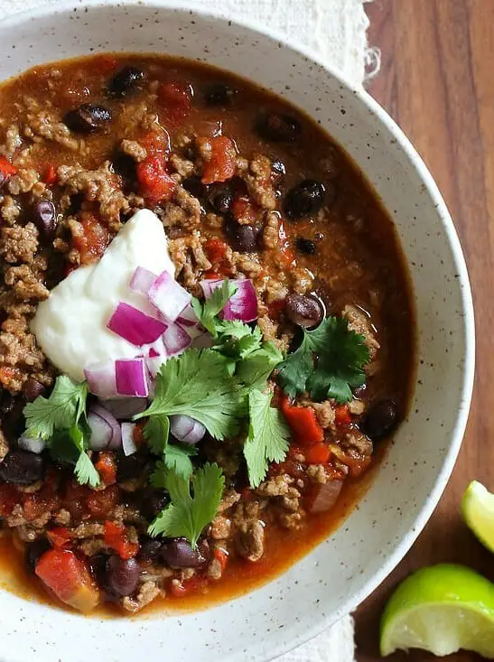 Quick Beef Chili