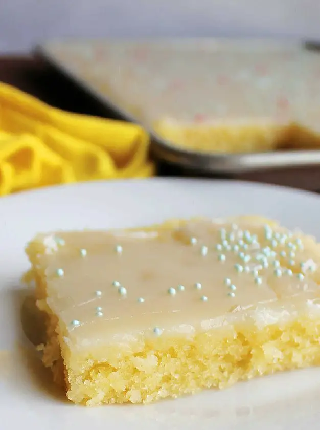 Lemon Texas Sheet Cake